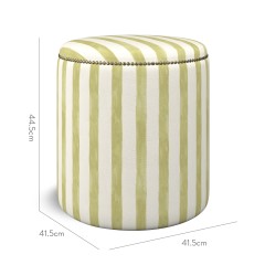 furniture malpaso footstool tassa petite asparagus print dimension