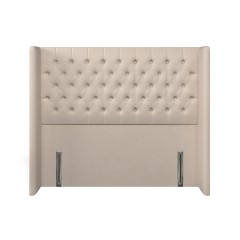 headboard bruton cosmos stone plain front