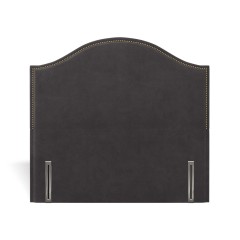 headboard marlborough cosmos charcoal plain front