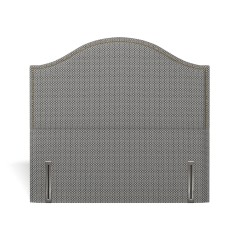 headboard marlborough sabra indigo weave front