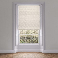 Ellora Parchment Roman Blind
