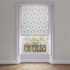 Kalamkari Azure Roman Blind
