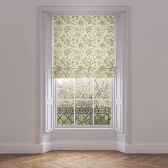 Kamila Olive Printed Cotton Fabric