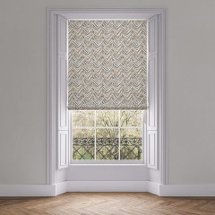 Kelim Charcoal Roman Blind