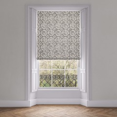 Nubra Graphite Roman Blind