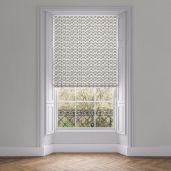 Patola Graphite Roman Blind