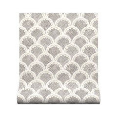 Wallpaper Moussine Charcoal Roll