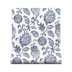 Wallpaper Palais Indigo Roll