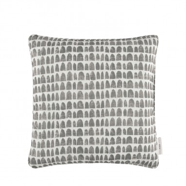 Babouches Fog Printed Cotton Cushion 43cm x 43cm