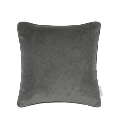 Cosmos Graphite Velvet Cushion 43cm x 43cm
