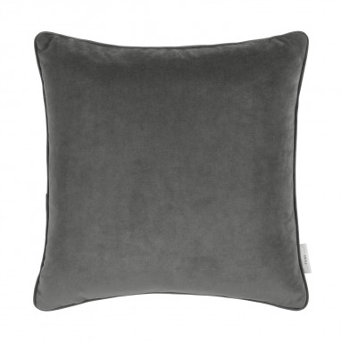 Cosmos Graphite Velvet Cushion 50cm x 50cm