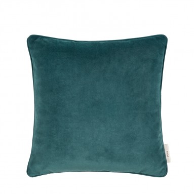 Cosmos Jade Velvet Cushion 43cm x 43cm