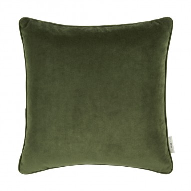 Cosmos Olive Velvet Cushion 50cm x 50cm