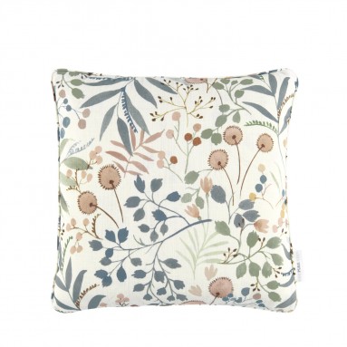 Hina Bay Rose  Printed Cotton Cushion 43cm x 43cm
