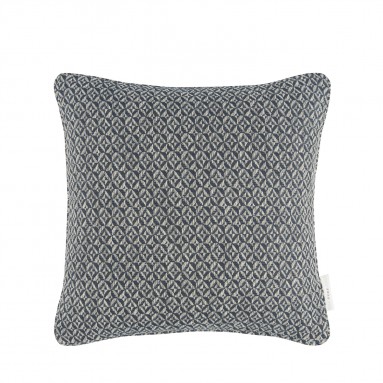 Jina Indigo Woven Cushion 43cm x 43cm