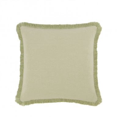Shani Willow Woven Fringed Cushion 43cm x 43cm