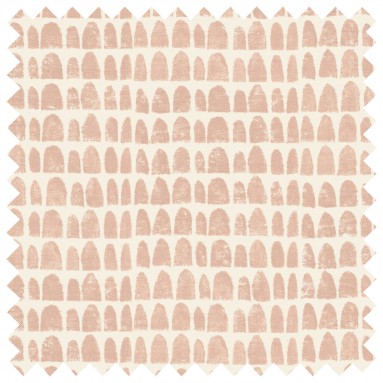 Babouches Rose Printed Cotton Fabric