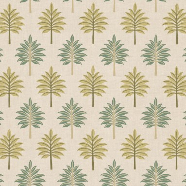 Palmette Leaf Curtains
