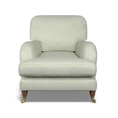 furniture bliss chair amina sage plain front