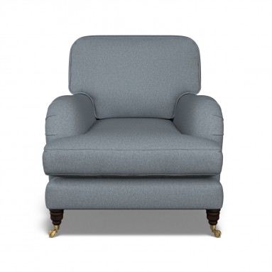 furniture bliss chair bisa denim plain front
