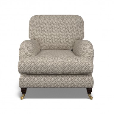 furniture bliss chair desta taupe weave front