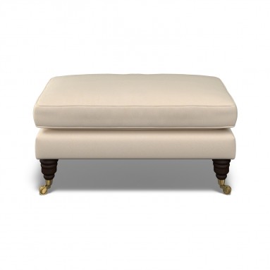 Bliss Footstool Cosmos Parchment