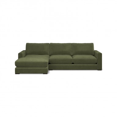 Cloud Chaise Sofa Cosmos Olive