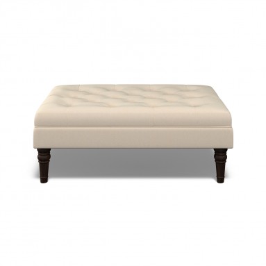 Monterey Footstool Cosmos Parchment