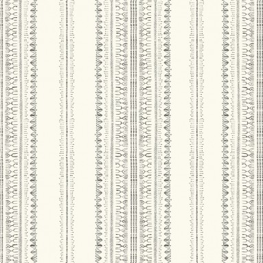 Bodo Stripe Charcoal Wallpaper