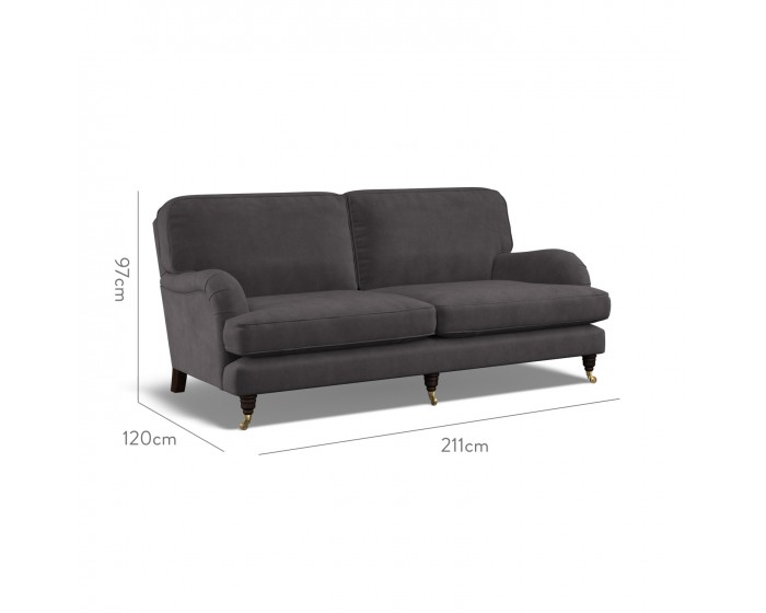 Bliss Large Sofa Cosmos Charcoal
