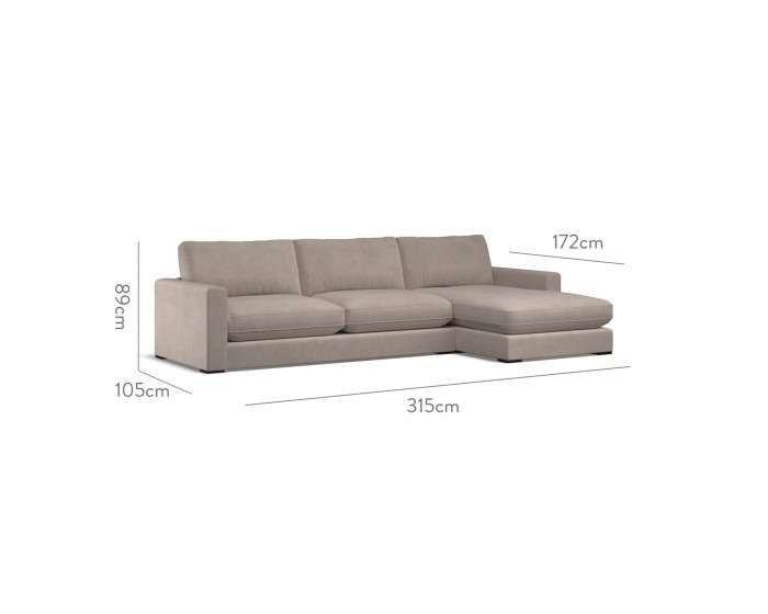 Cloud Large Chaise RHF Cosmos Clay