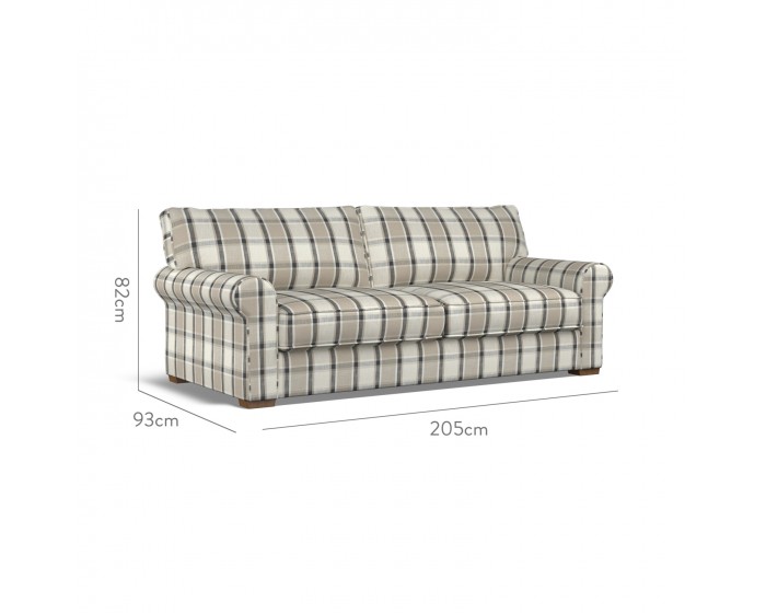 Vermont Large Sofa Oba Charcoal