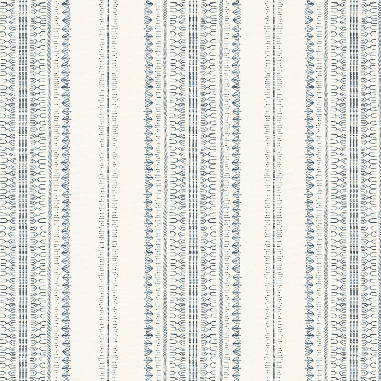 Bodo Stripe Ink Printed Cotton Fabric