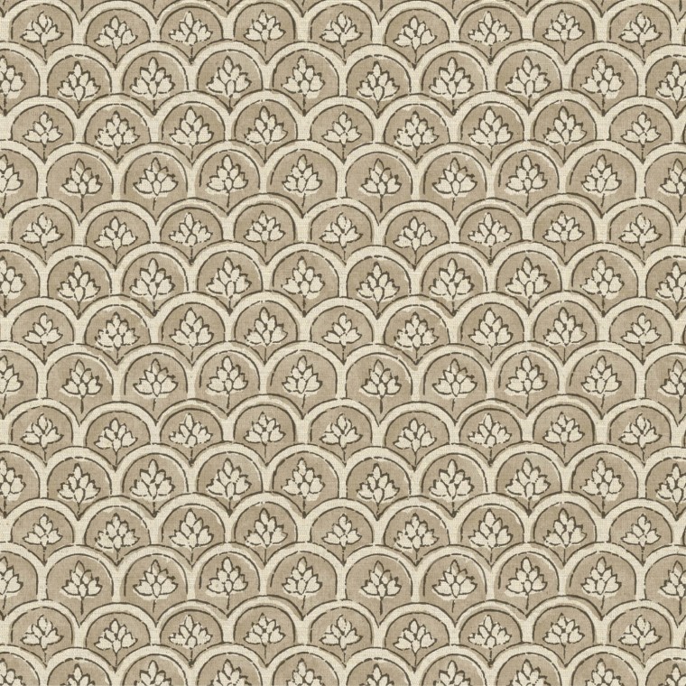 Devi Natural Printed Cotton Fabric