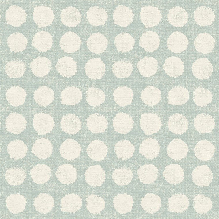 Jebel Duck Egg Printed Cotton Fabric