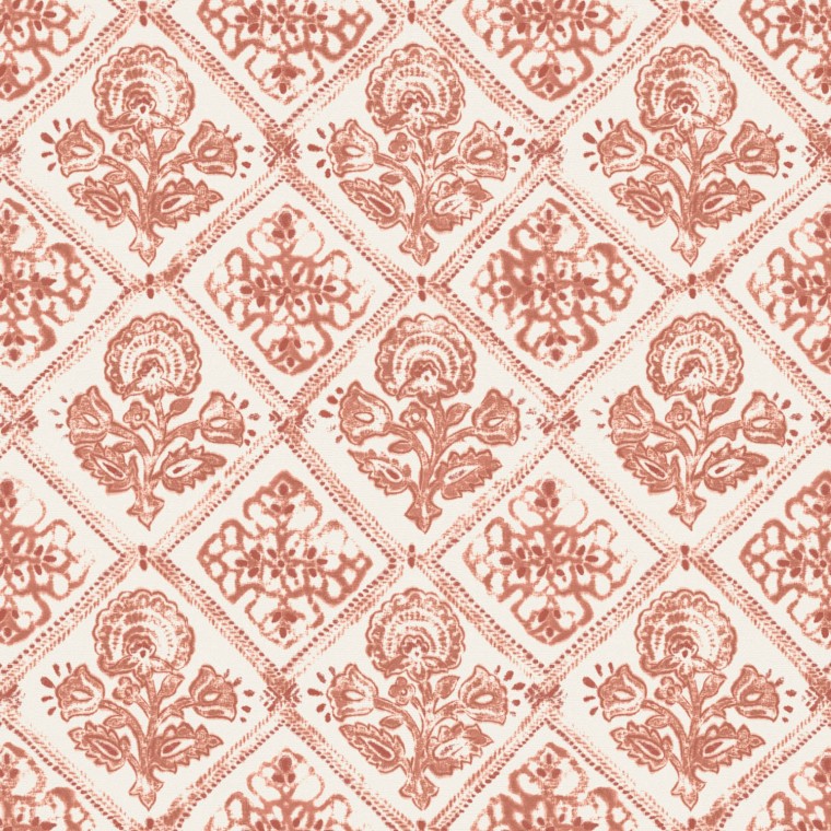 Watika Chilli Printed Cotton Fabric