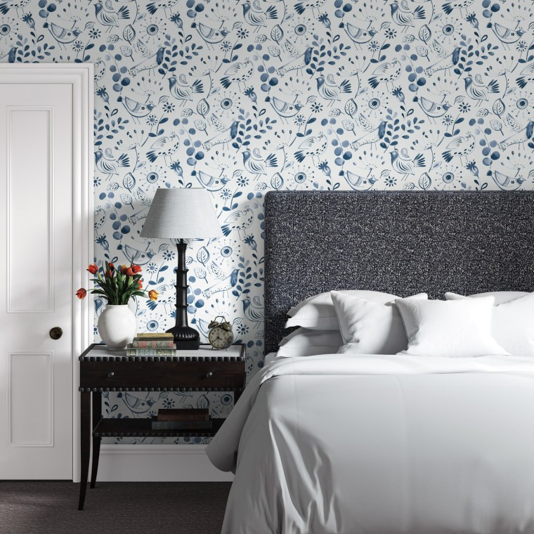 Bantry Headboard Yana Indigo