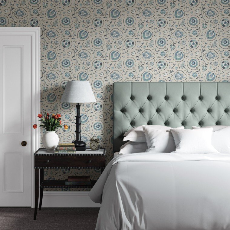 Kinsale Headboard Shani Sea Glass