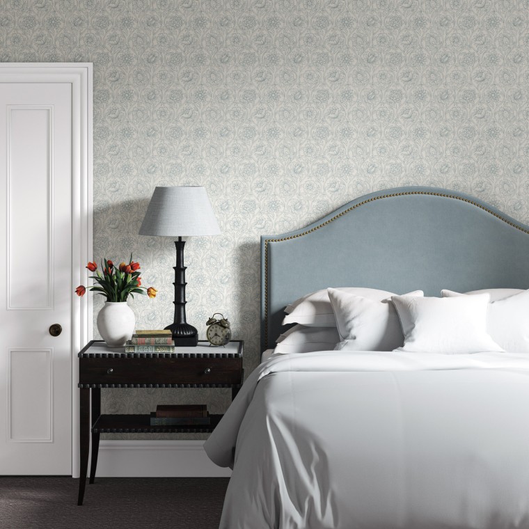 Marlborough Headboard Cosmos Sea Glass