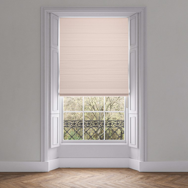 Asha Blush Roman Blind