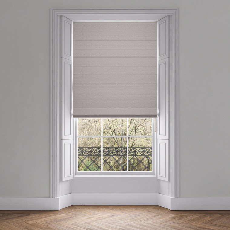Asha Smoke Roman Blind
