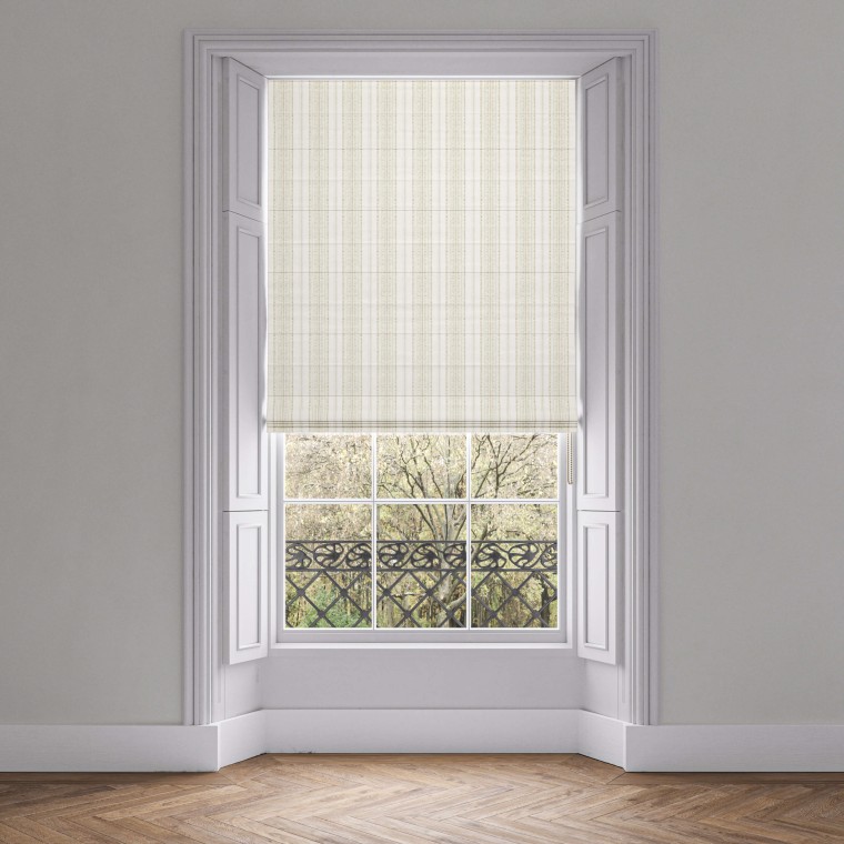 Bodo Stripe Willow Roman Blind