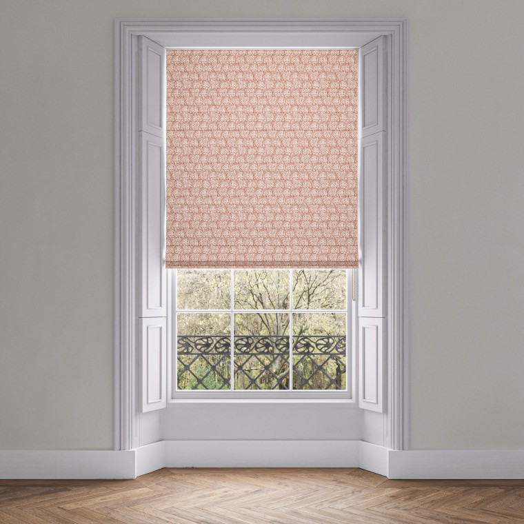Ellora Cinnamon Roman Blind
