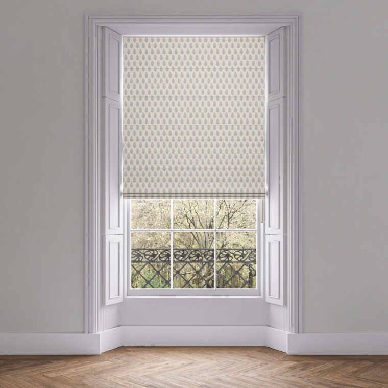 Indira Chambray Roman Blind