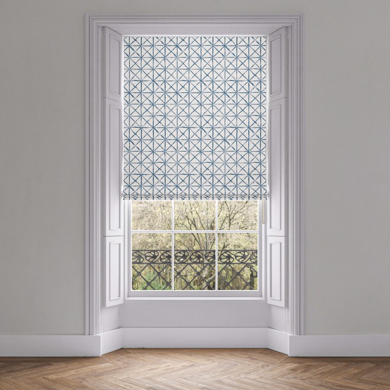 Inku Indigo Roman Blind