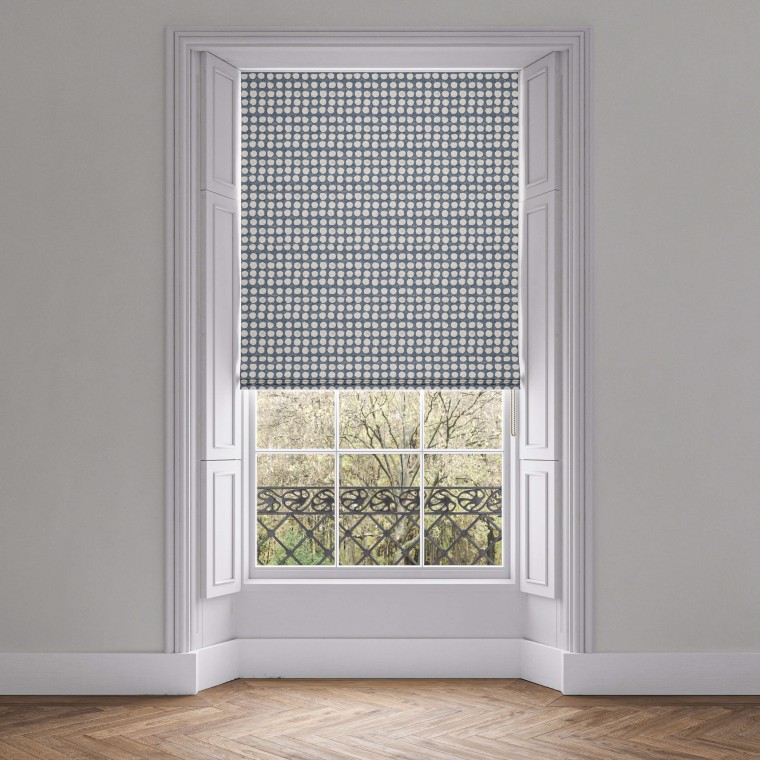 Jebel Indigo Roman Blind