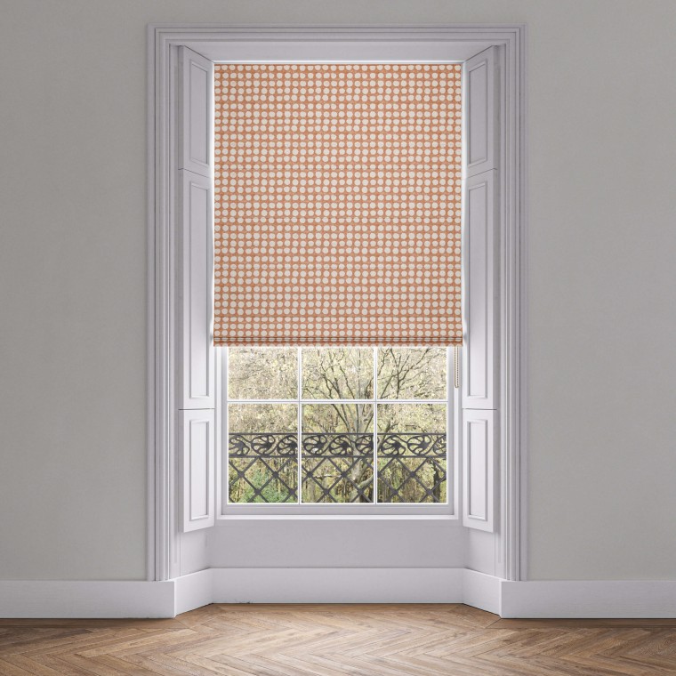 Jebel Persimmon Roman Blind