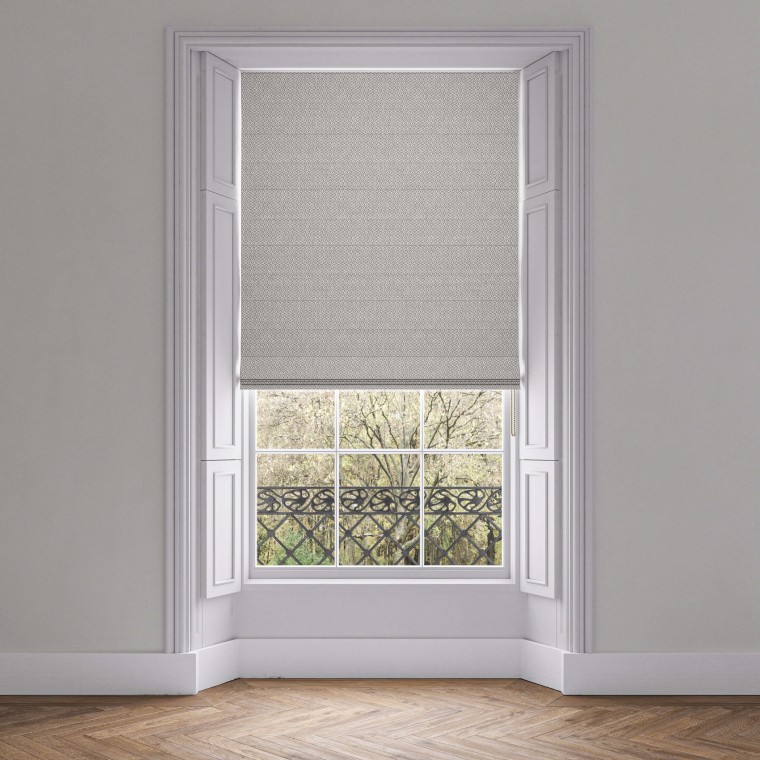 Jina Slate Roman Blind