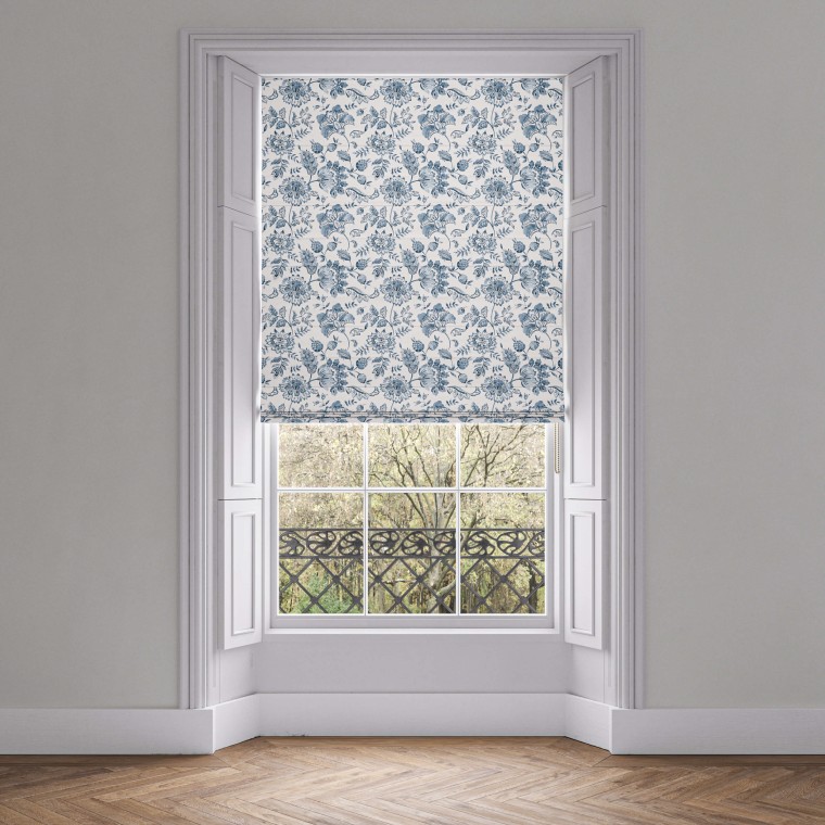 Kamila Indigo Roman Blind