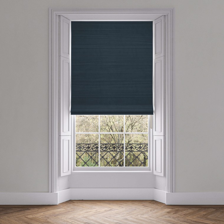 Larah Midnight Roman Blind